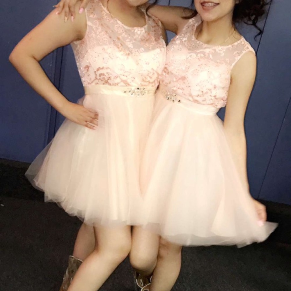 Pink dress!